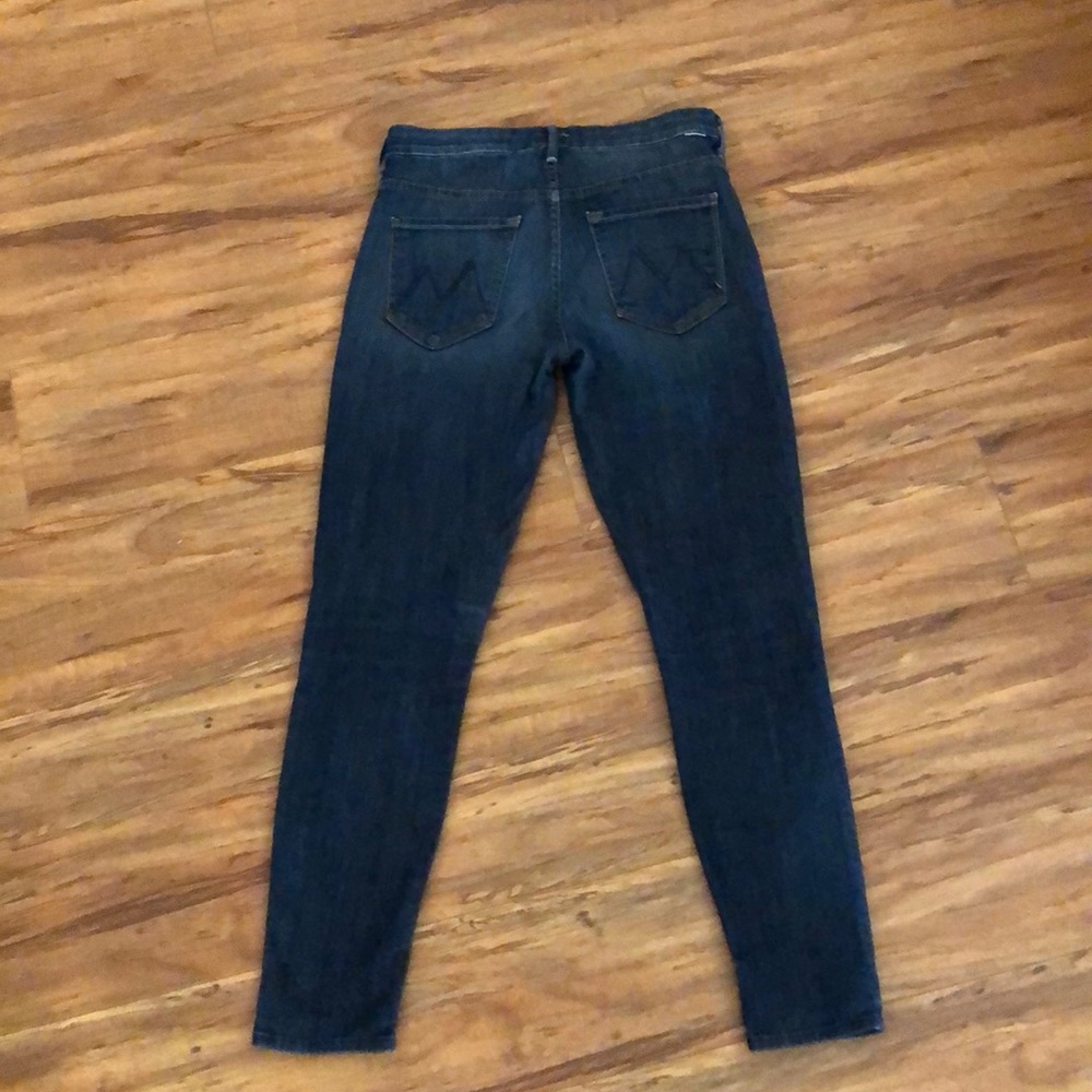 Mother high waisted looker ankle